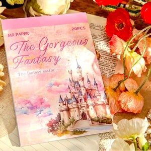 20 Sheets Sticker Book. The Gorgeous Fantasy Series Sticker Book.